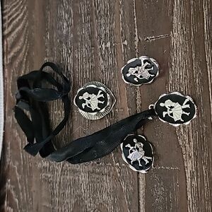 Vintage 1950's square dancing jewelry set